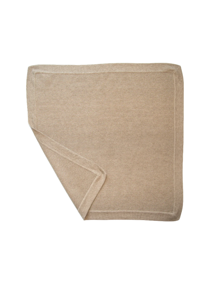 Babydecke Pearl aus reinem Kaschmir - Beige