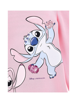 Sweatshirtkleid Stitch und Angel