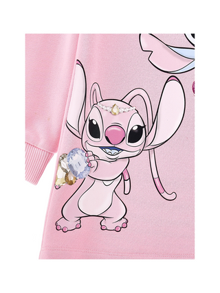 Sweatshirtkleid Stitch und Angel