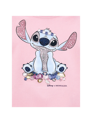 T-Shirt mit Disney-Print Stitch
