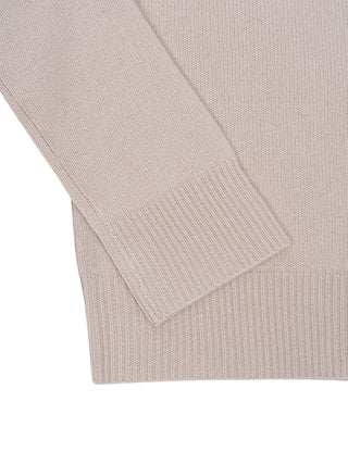 Boyfriend Turtelneck in Chalk