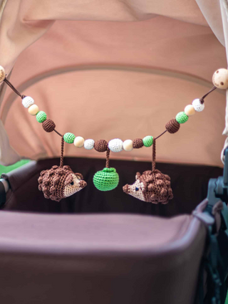 Kinderwagenkette Igel Harry