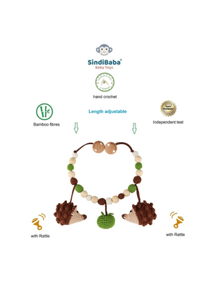 Kinderwagenkette Igel Harry