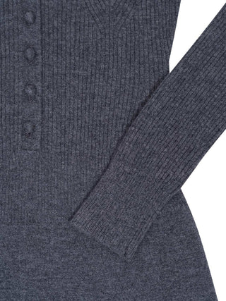 Kurzer Overall aus Wolle