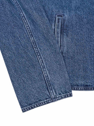 Doppelreihige Jeansjacke