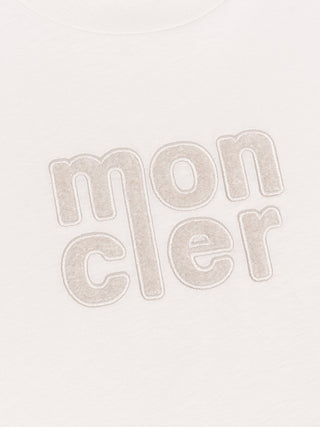 T-Shirt mit Logo-Schrift