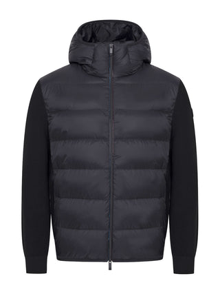 Cardigan mit Dauen und Kapuze