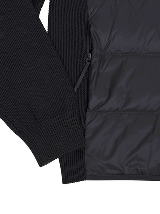 Cardigan mit Dauen und Kapuze