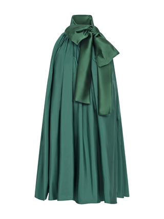 Beber Kleid in Grün aus Taft