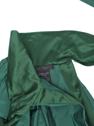 Beber Kleid in Grün aus Taft