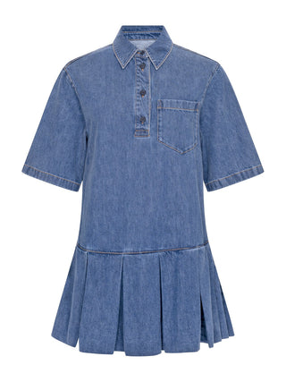 Tennis-Kleid aus Denim