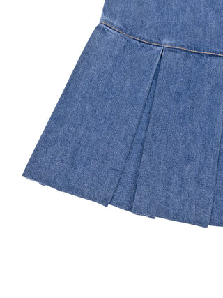 Tennis-Kleid aus Denim
