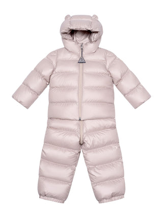 Zweiteiliger Schneeanzug mit Kapuze - Beige
