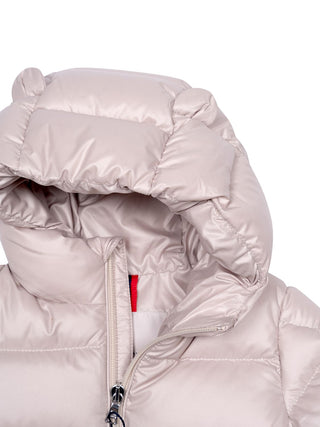 Zweiteiliger Schneeanzug mit Kapuze - Beige