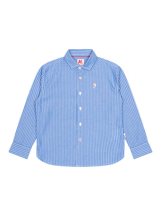 Bart gestreiftes Hemd - Blau/Weiß