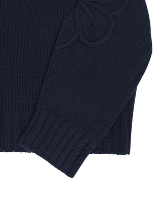 Pullover mit Blumen-Details