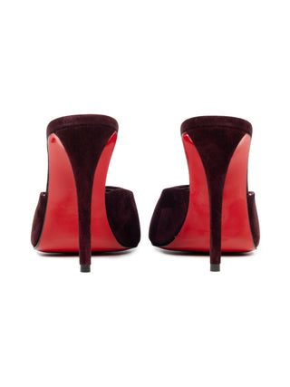 Miss Z Mule aus Wildleder 100mm