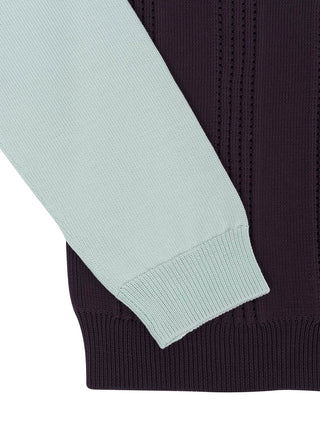 Langarm-Poloshirt mit Kontrast