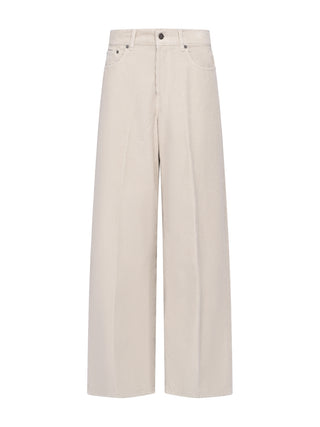 Cordhose Bethany in Creme