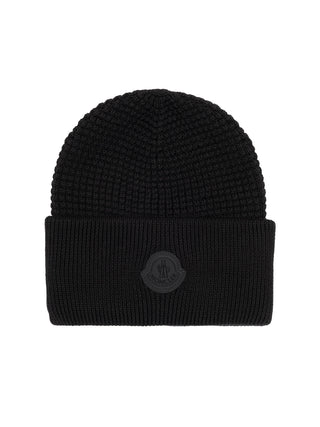 Strickmütze mit Logo