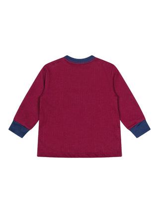 Set mit Polobär - Rot/Beige