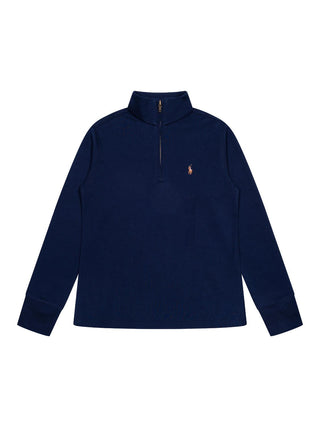 Troyer aus Baumwolle - Navy