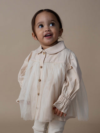 Venne Bluse Soft Taupe