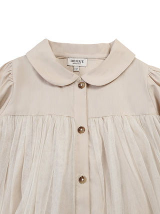 Venne Bluse Soft Taupe