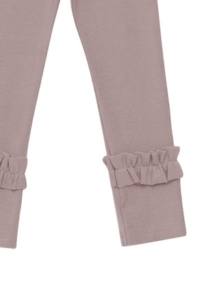 Marit Leggings Grey Violett