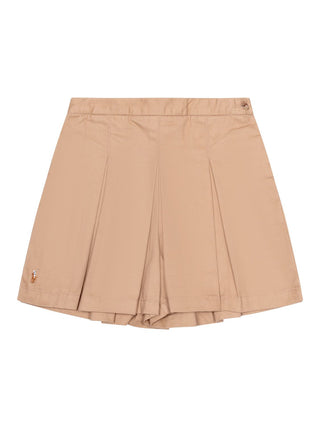 Chino-Culotte-Skorts - Beige