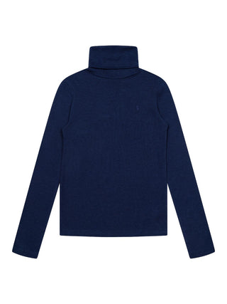 Rollkragenpullover - Navy