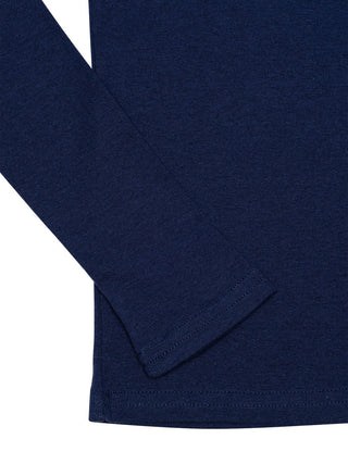 Rollkragenpullover - Navy