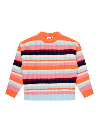 Wanda gestreifter Strickpullover - Multicolor