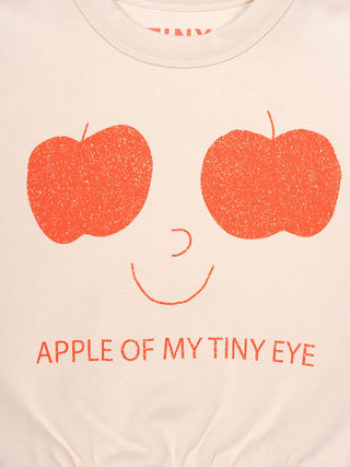 Apples Eyes Sweatshirt - Beige