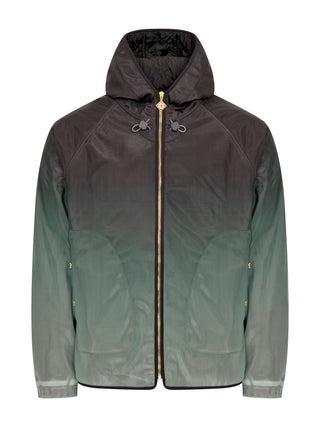 Windbreaker Funktionsjacke aus Nylon mit Farbverlauf