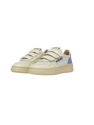 Sneakers Kidstripes Medalist Low aus Leder in Weiß und Blau