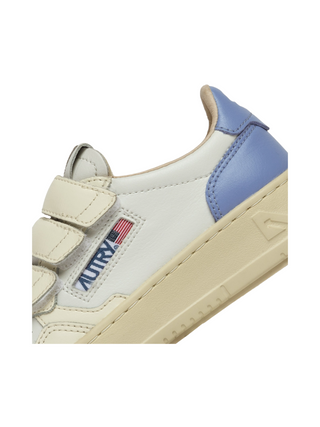 Sneakers Kidstripes Medalist Low aus Leder in Weiß und Blau