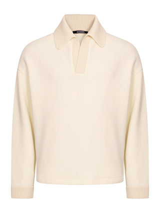 Le Polo Punto Ml Sweatshirt - Light Beige