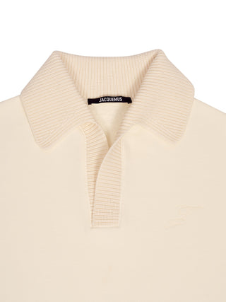 Le Polo Punto Ml Sweatshirt - Light Beige