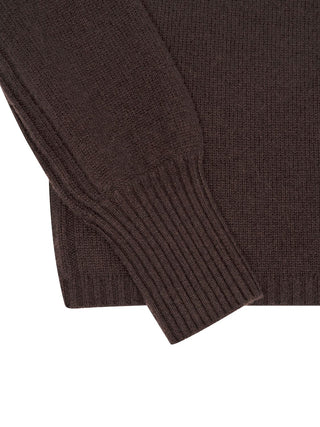 3 Scarlett Rollkragenpullover aus Kaschmir - Mocha Brown