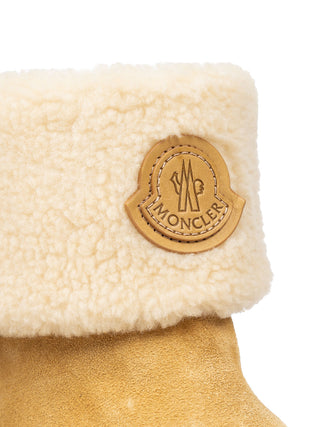 Petit Aurea Mid Stiefel aus Wildleder - Camel-Beige