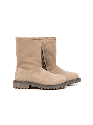 Schaffellstiefel - Beige