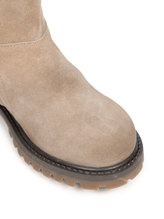 Schaffellstiefel - Beige
