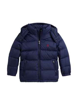 Regular Fit Daunenjacke - Navy
