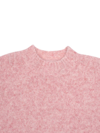 Brand Strickpullover - Rosa meliert
