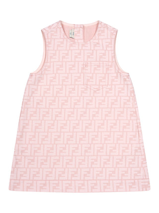 Kleid mit FF-Logo - Rosa