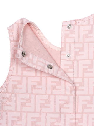 Kleid mit FF-Logo - Rosa