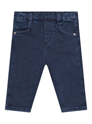 Jeans mit TC-Logo - Marine