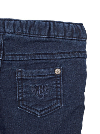 Jeans mit TC-Logo - Marine