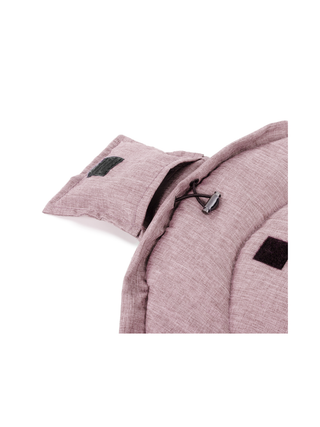 Oslo Lammfell-Fußsack Rose